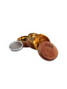 Grinder 'Black Leaf' Wood CBD - 4Part Ø-60mm