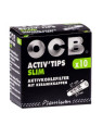 Filtre SLIM 'OCB' Carbon Activ ø7mm x10buc