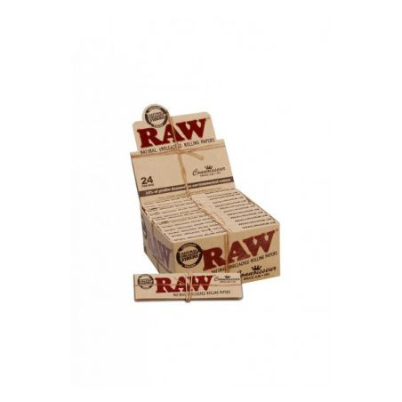 Foite 'RAW' din Canepa King Size Slim cu Filtre
