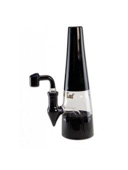 Bong 'Black Leaf' Drum Perko Oil & Herbs H-210mm