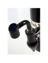 Bong 'Black Leaf' Drum Perko Oil & Herbs H-210mm
