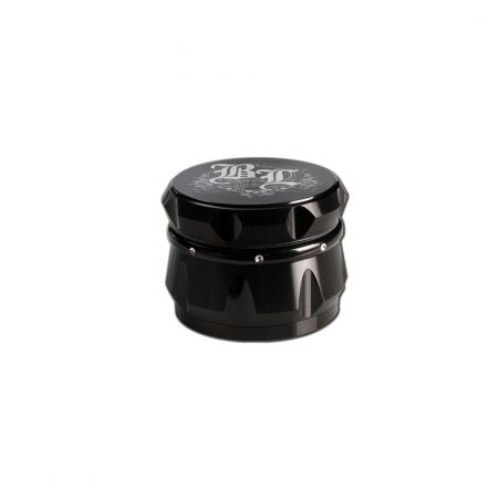 Grinder 'Black Leaf' Crown Big - 4Part Ø-62mm