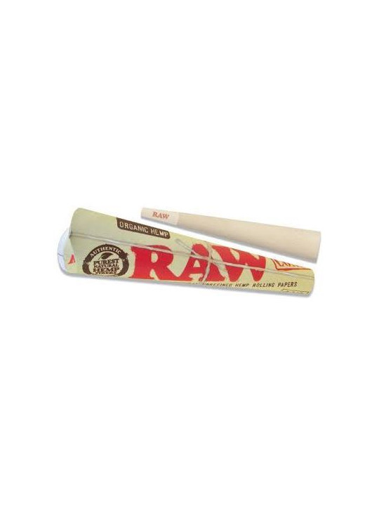 Conuri x6 Pre-rulate din Canepa Organica 'Raw' - 1/4