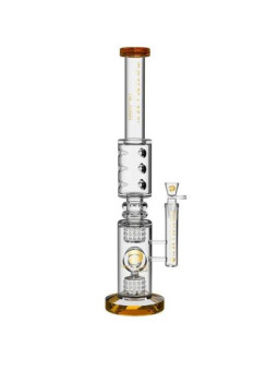 Bong 'Tsunami' Double Donut Drum Tube H-560mm