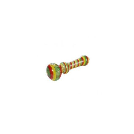 Pipa Crystal Rasta 13CM