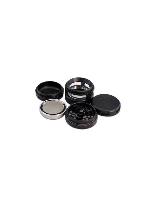 Grinder 'Black Leaf' Windoz - 4Part Ø-62mm