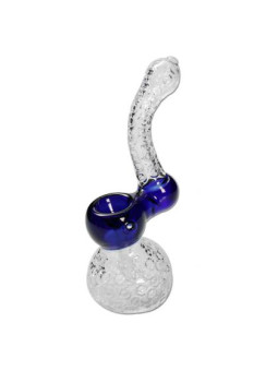 Pipa Crystal Bubbler Blue