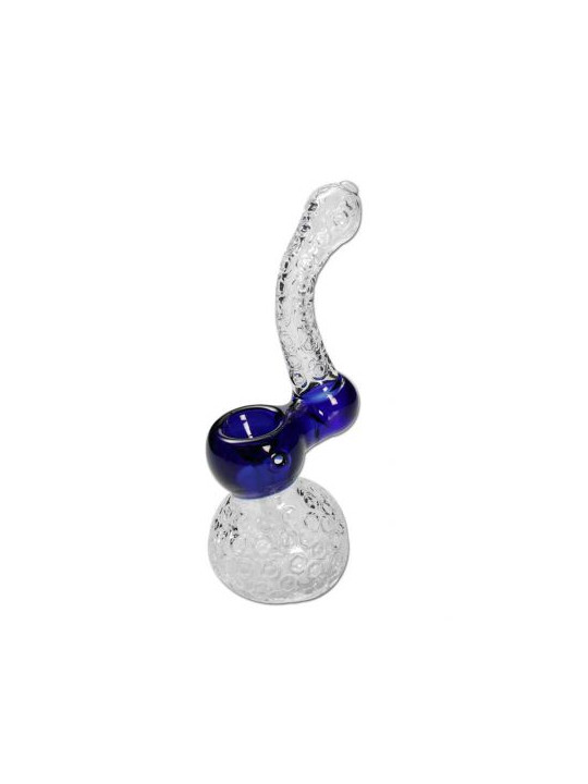 Pipa Crystal Bubbler Blue