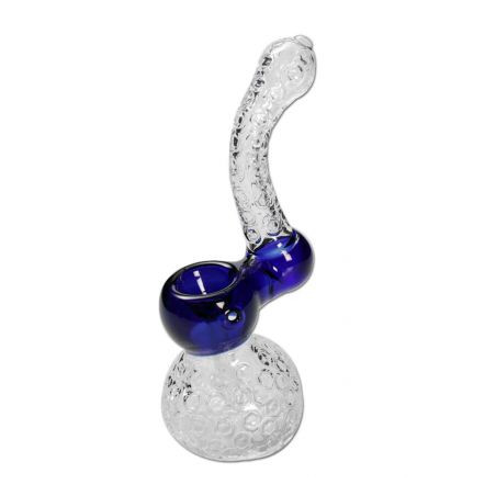Pipa Crystal Bubbler Blue