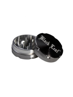 Grinder 'Black Leaf' Alu - 2Part Ø-37mm