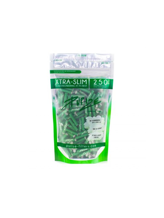 Filtre cu Carbon Activ 'Purize' XTRA Slim ø5.9mm, Set de 250 buc