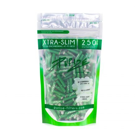 Filtre cu Carbon Activ 'Purize' XTRA Slim ø5.9mm, Set de 250 buc