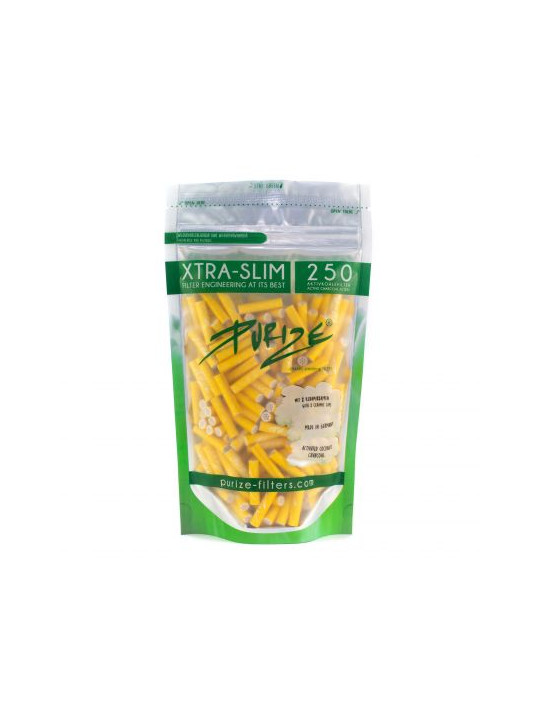 Filtre cu Carbon Activ 'Purize' XTRA Slim ø5.9mm, Set de 250 buc