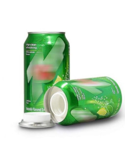Ascunzatoare in Cutie de Suc Verde