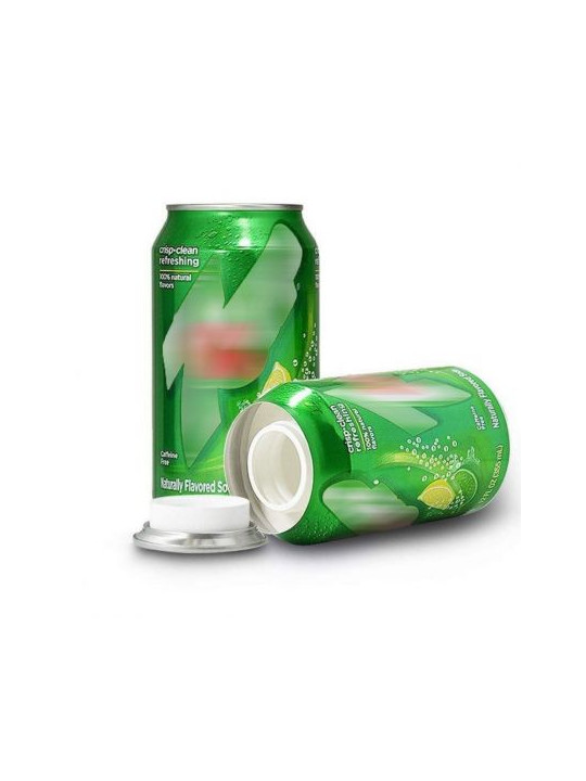 Ascunzatoare in Cutie de Suc Verde