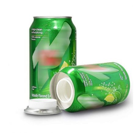 Ascunzatoare in Cutie de Suc Verde