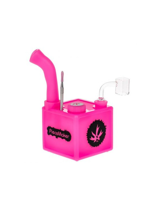 Bong 'PieceMaker' din silicon 'Kube' pentru Ulei