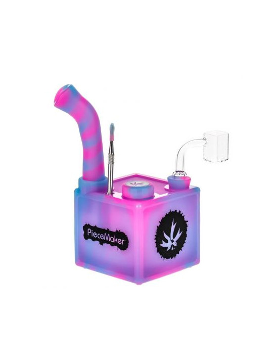 Bong 'PieceMaker' din silicon 'Kube' pentru Ulei