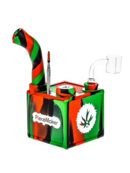 Bong 'PieceMaker' din silicon 'Kube' pentru Ulei