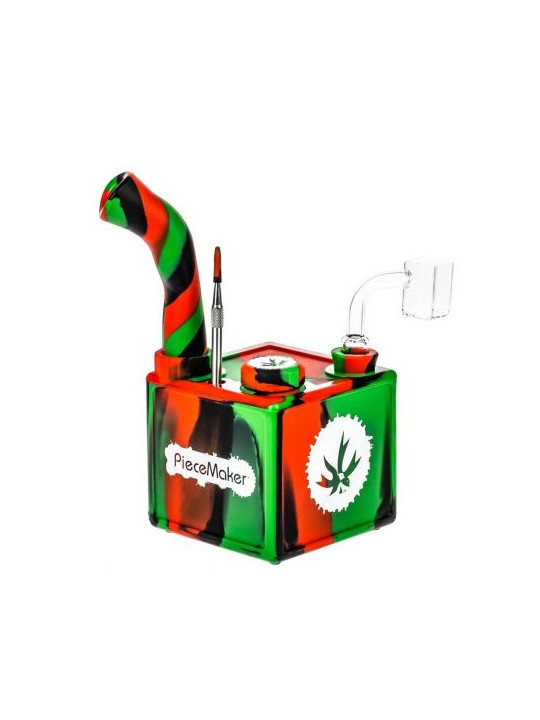 Bong 'PieceMaker' din silicon 'Kube' pentru Ulei