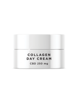 Crema 'PharmaHemp' de zi Anti-Rid 'Mikka' cu CBD 250mg 'Collagen' - 50ml