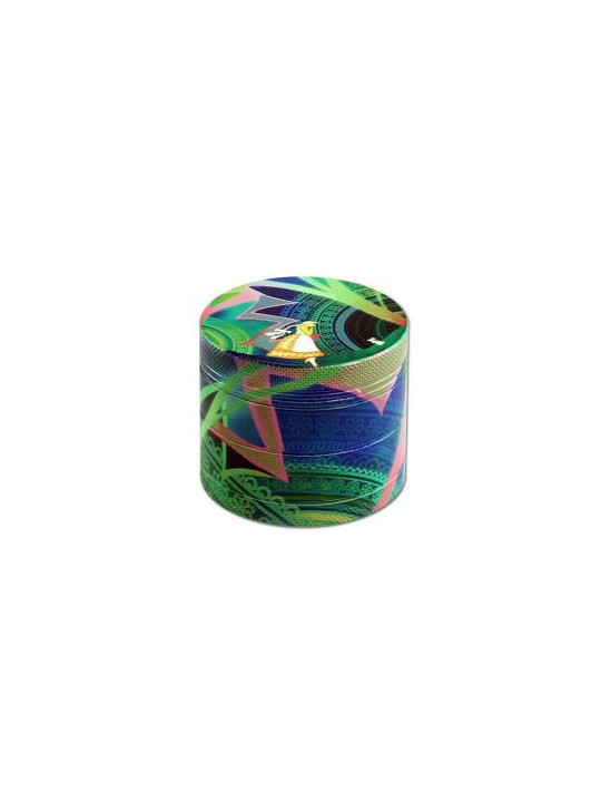 Grinder 'Black Leaf' Alice - 4Part Ø-54mm