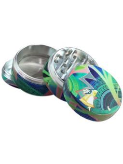 Grinder 'Black Leaf' Alice - 4Part Ø-54mm