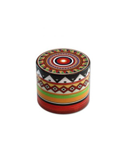 Grinder 'Black Leaf' Totem - 4Part Ø-54mm