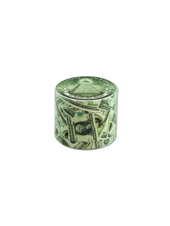 Grinder 'Black Leaf' Dollar - 4Part Ø-54mm