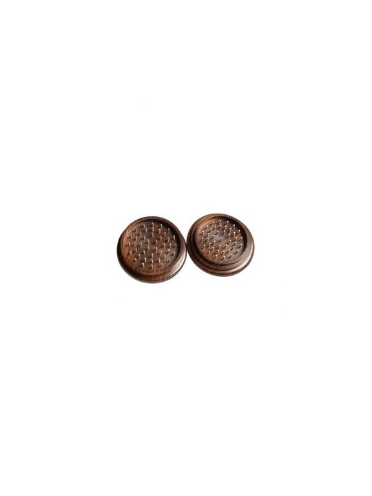 Grinder 'Rosewood' Carv. Leaf - 2Part Ø-75mm