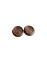 Grinder 'Rosewood' Carv. Leaf - 2Part Ø-75mm