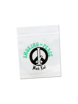 Pungi Zip-Lock 'Smoking for Peace' 35x35mm. - x100buc.