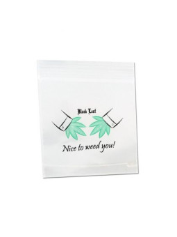Pungi Zip-Lock 'Nice to weed you!' 35x35mm. - x100buc.