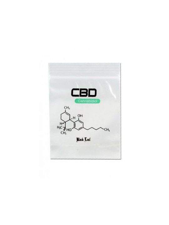 Pungi Zip-Lock 'CBD' 35x35mm. - x100buc.