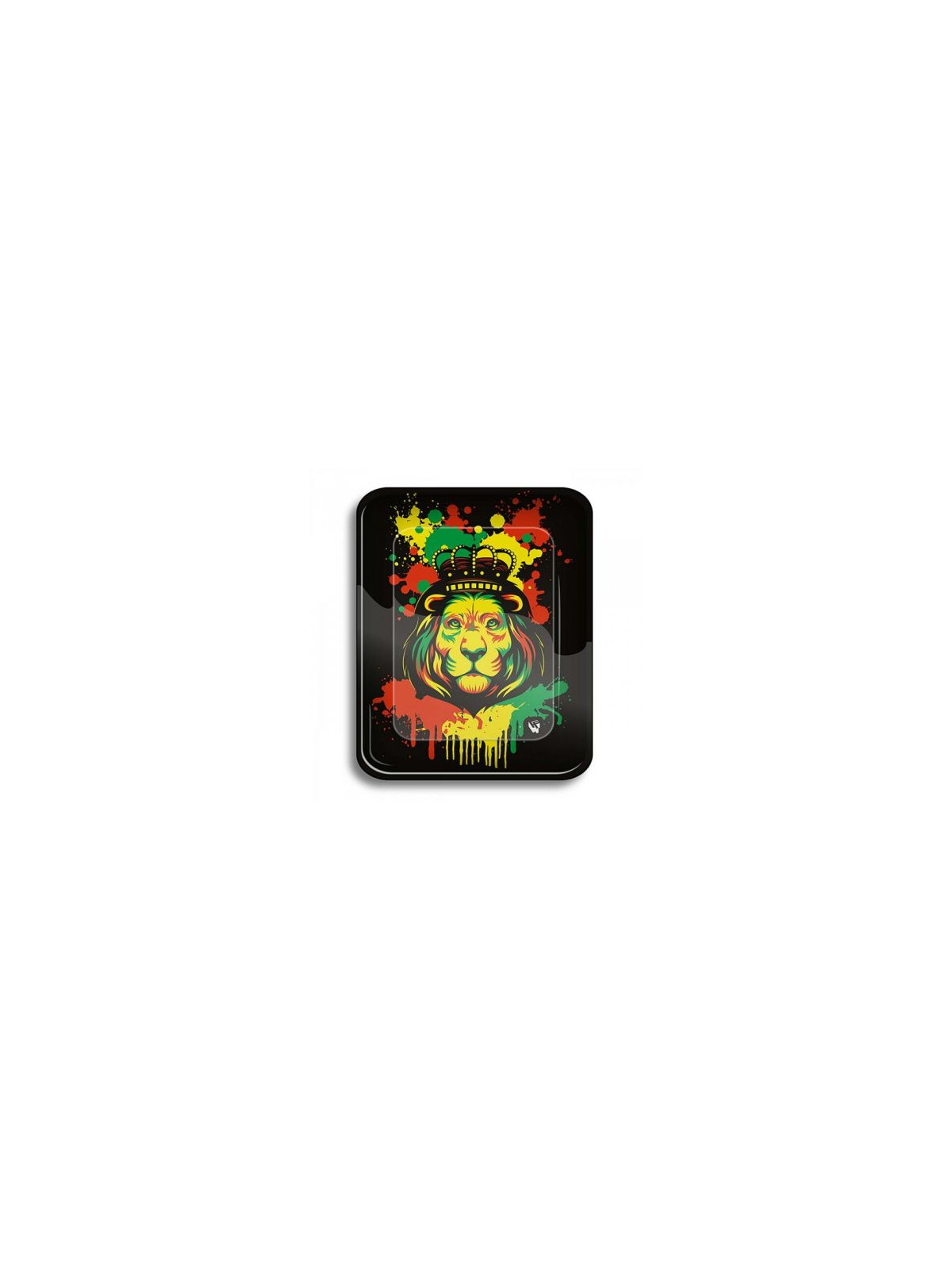 Tava de Rulat 'Rasta Stencil Lion'
