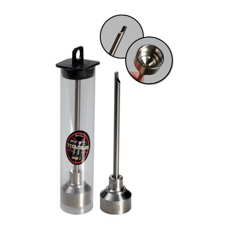 'Black Leaf T2' Titanium Carb Cap Dabber