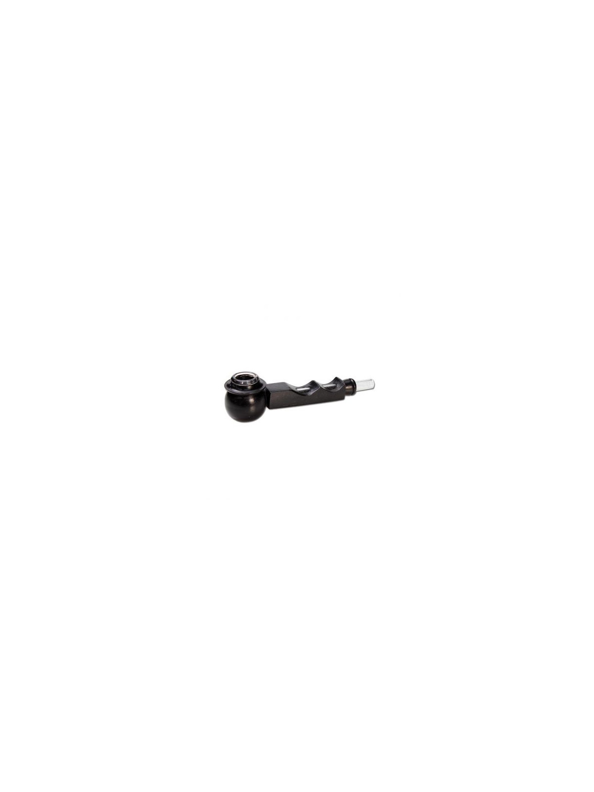 Pipa 'Wood' cu Bol de Sticla - 150mm.