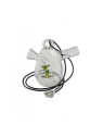 Pipa cu Apa 'Black Leaf' Tiny Bird Bubbler