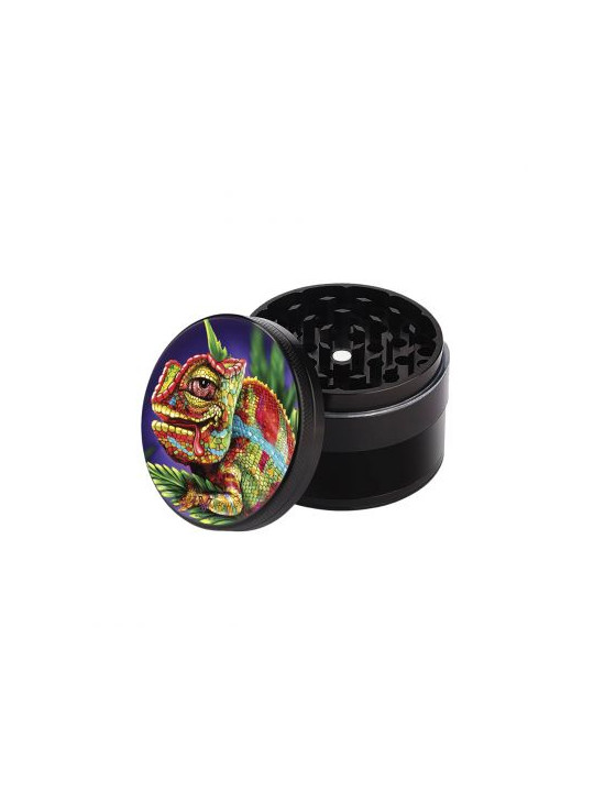 Grinder Non-Stick 'V-SYNDICATE' din Ceramica 'Chameleon' - 4Part Ø-55mm