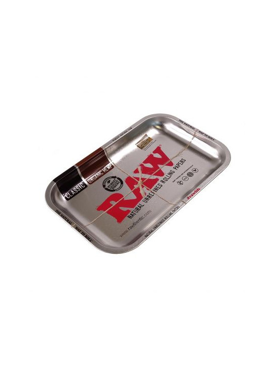 Tava de rulat 'RAW' Metallic Silver - Small
