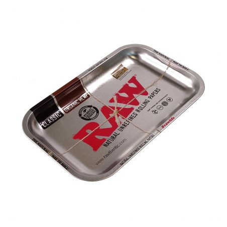 Tava de rulat 'RAW' Metallic Silver - Small