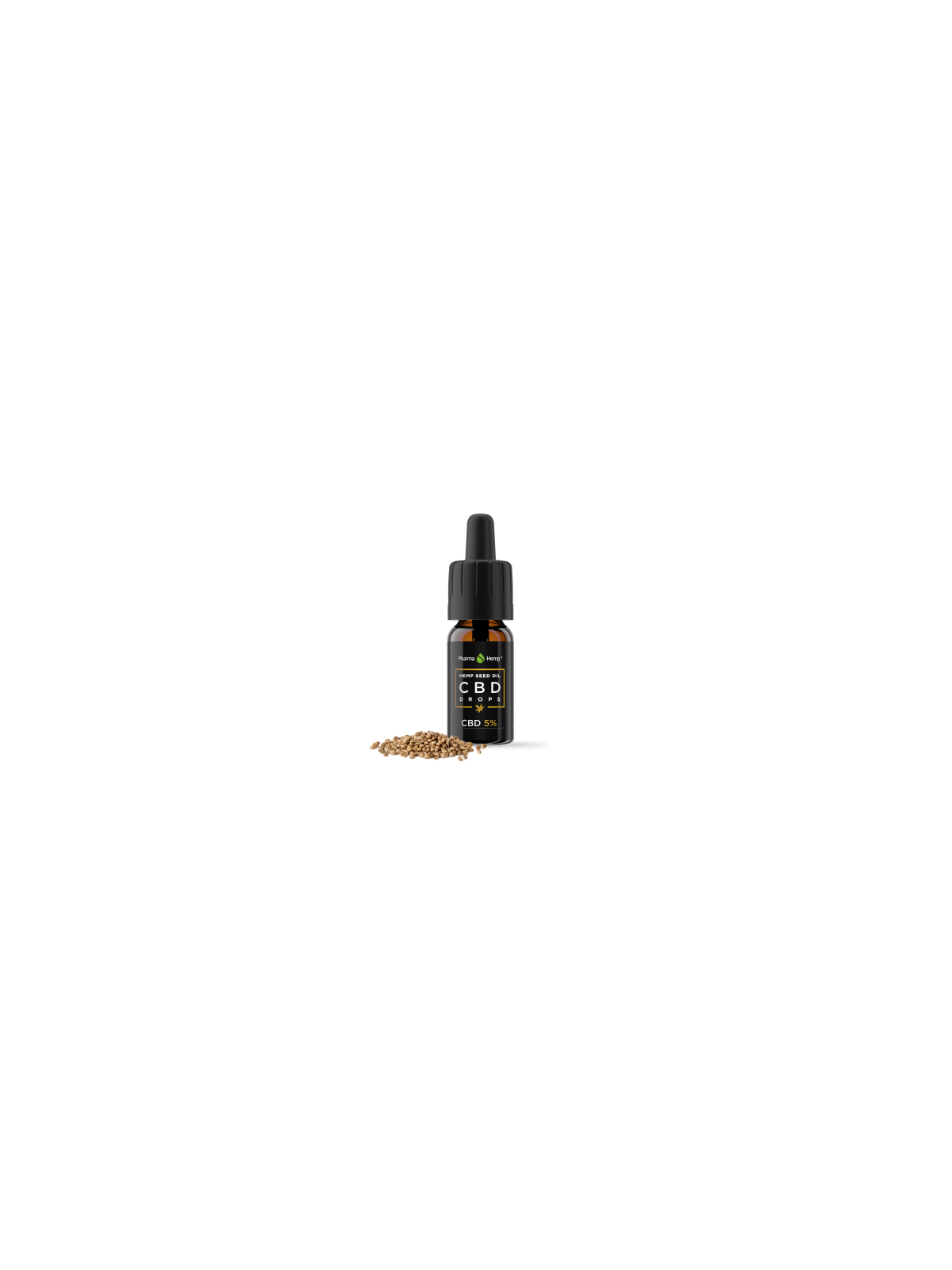 Ulei CBD 'PharmaHemp' 5% - 10ml 500mg CBD
