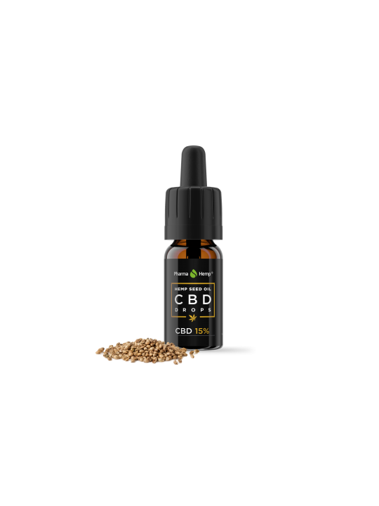 Ulei CBD 'PharmaHemp' 15% - 10ml 1500mg CBD