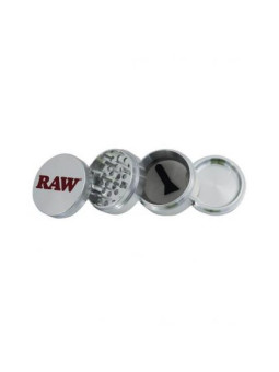Grinder 'Raw' din Aluminiu 'Silver' Ø-56mm