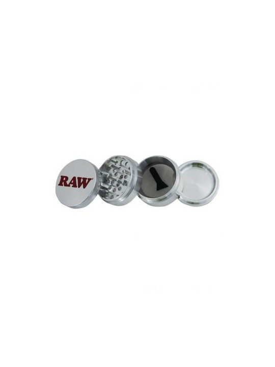 Grinder 'Raw' din Aluminiu 'Silver' Ø-56mm