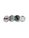 Grinder 'Raw' din Aluminiu 'Silver' Ø-56mm