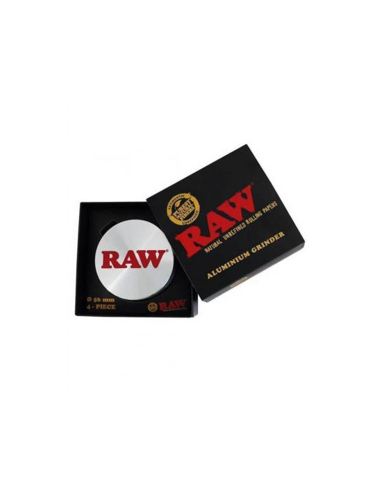 Grinder 'Raw' din Aluminiu 'Silver' Ø-56mm
