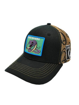 Sapca 'Lauren Rose' Black Mamba