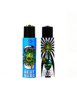Bricheta 'Clipper' cu Grinder 'Blue/White' - x1buc.