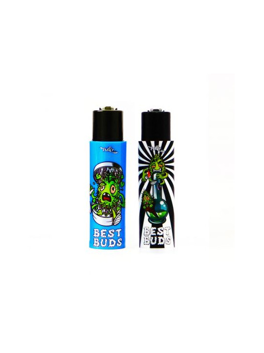 Bricheta 'Clipper' cu Grinder 'Blue/White' - x1buc.